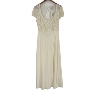 Vintage Flora Nikrooz for Saks Fifth Ave Womens Slip Dress 2X Ehthereal Bridal‎